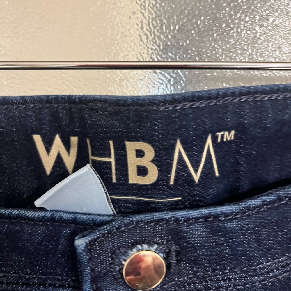 White House black market blue jeans wide leg